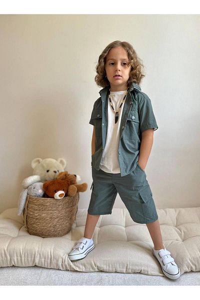 YİGİT BUTİK Boy's Set - Yigit Boutique Parachute Fabric