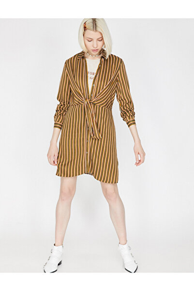 Koton Rochie verde pentru femei 9YAL88113IW