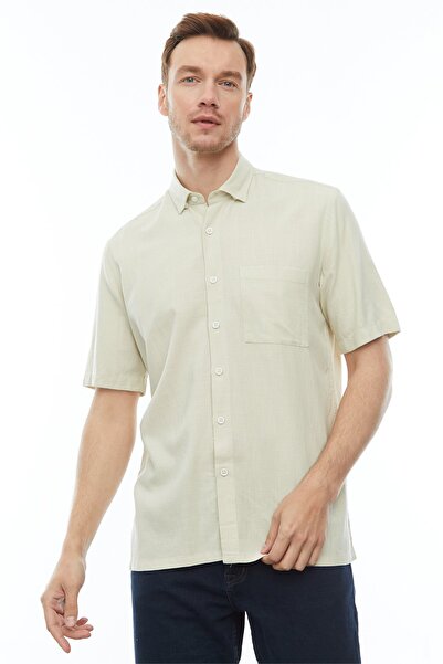 PAULMARK Ανδρικό πουκάμισο με κουμπιά με τσέπες με λεπτή εφαρμογή - KSD4566