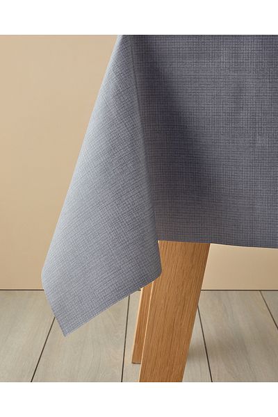 English Home Fata de Masa PVC Gri Intens - 140x200 Cm