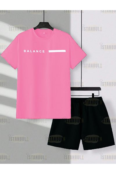 PENTHİLUS Set T-shirt Und Shorts Mit Blances-aufdruck - Sweatpants