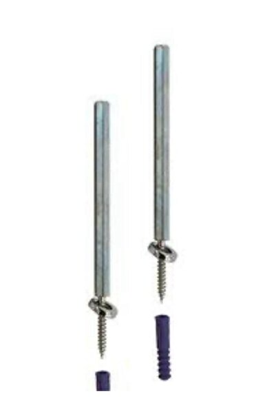 Yggdrasil Home Decor Dekoratif Doğal Ahşap 2'li  135 X 15 x 4 cm (Gizli Aparatlı Raf)