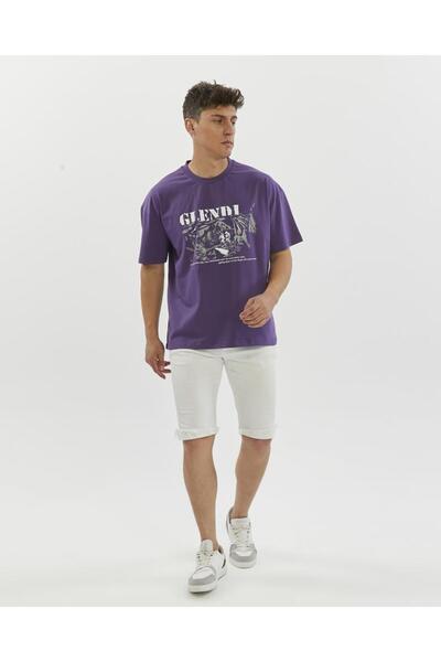 Rey Polo Glendi Oversize Printed T-Shirt