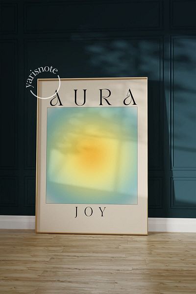 Yaris Note Αφίσα Aura Joy - Σχέδιο χωρίς πλαίσιο