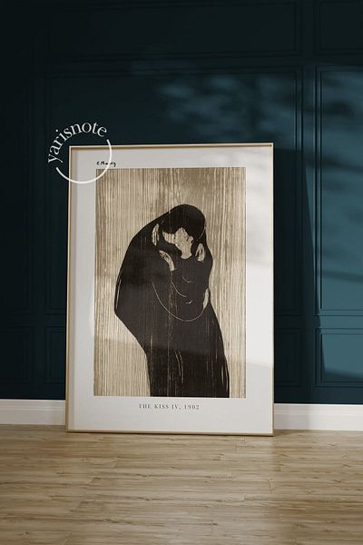 Yaris Note Αφίσα χωρίς πλαίσιο Edvard Munch - Απλό σχέδιο