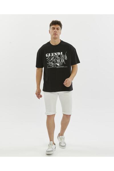 Rey Polo Glendi Oversize Printed T-Shirt