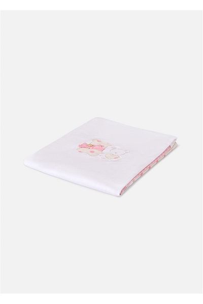 MAYORAL White Pink Baby Girl Swaddle - 9399