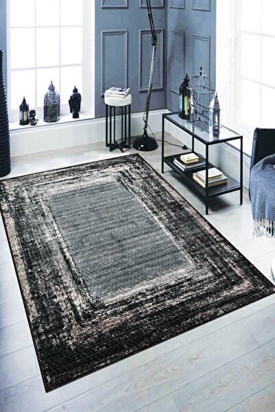 NeluxHome Dijital Baskı Kaymaz Taban Makinede Yıkanan Vintage Halı Ar124