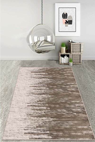 Viva Home Kaymaz Tabanlı Leke Tutmaz Yıkabailen Salon Mutfak Halısı Yolluk Ar...