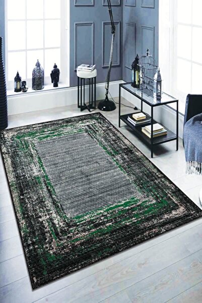 NeluxHome Dijital Baskı Kaymaz Taban Makinede Yıkanan Vintage Halı Ar125