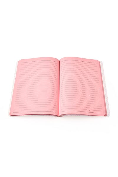 Hisli Şeyler Pink 80 Sheets Page Notebook - 28 cm