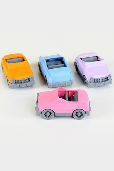 ATAY TOYS لعبة سيارة ميني سيتي كار كابريو باستيل 12 قطعة