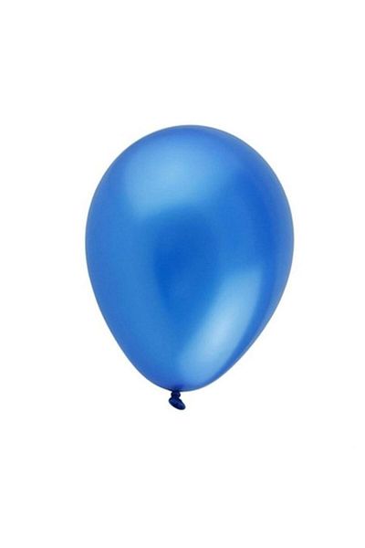 BalonEvi Balloon Metallic Blue 100 Lü / Balonevi