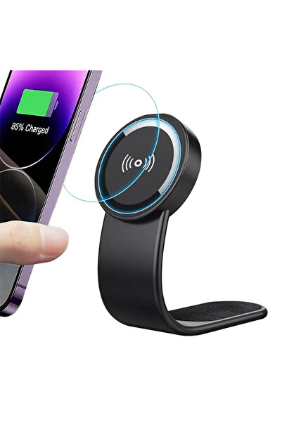 Ally WH-160 Araç Torpido Üstü Katlanabilir Manyetik Kablosuz Şarjlı Telefon T...