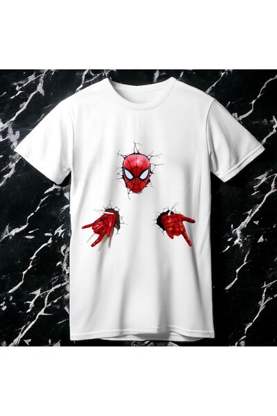 Vordevia Oversize kroj Spider-Man Štampano T-shirt
