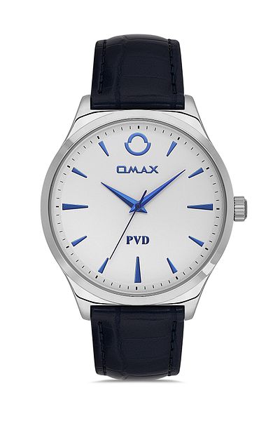 Omax Leather Men's Watches 00PR0047I018