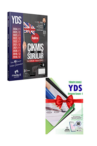 Modadil Yayınları Modadil YDS Tamamı Video Çözümlü Çıkmış Sorular Son 10 Sına...