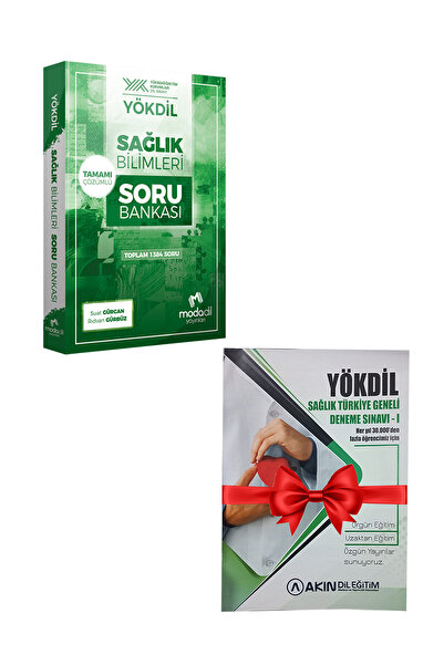 Modadil Yayınları Modadil Yökdil Sağlık Bilimleri Soru Bankası + Akın Dil Sağ...