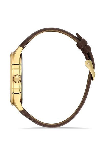 Omax Leather Men's Watches 00PR0047Q008