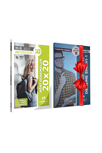 Modadil Yayınları Modadil YKS-Dil YDT 20x20 Mini Denemeler + YDT TG Deneme Sınavı