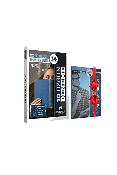 Modadil Yayınları Modadil YKS-Dil YDT 10 Özgün Deneme + YDT TG Deneme Sınavı