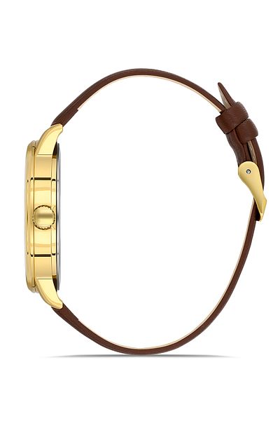 Omax Leather Men's Watches 00PR0045Q001