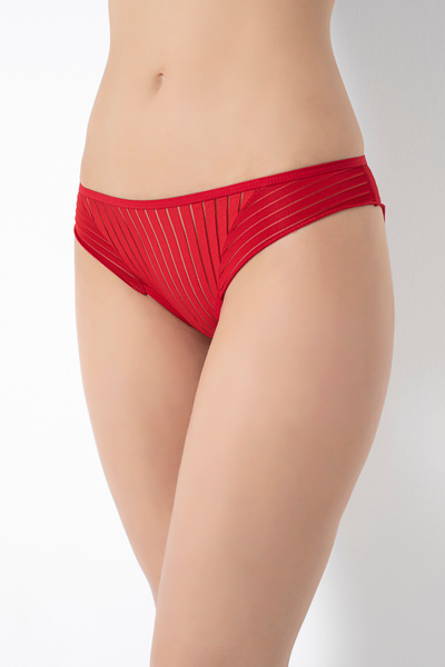 G-BOX Women's Daily Comfortable Use Striped Fabric Slip 935