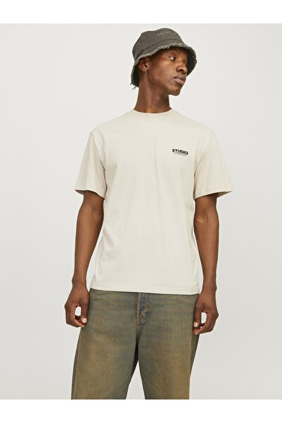 Jack & Jones تي شيرت Gedruckt Rundalsausschnitt تي شيرت