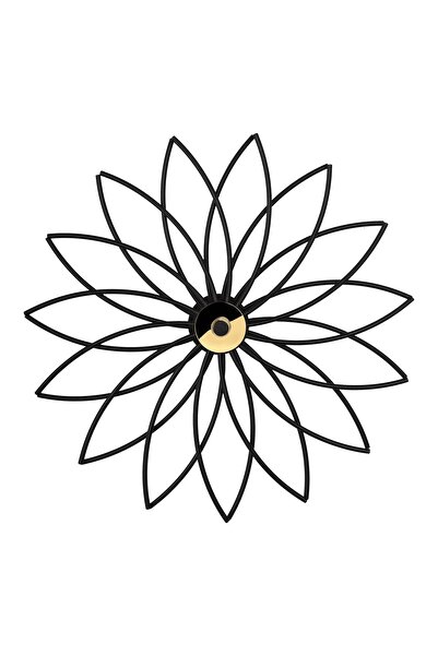 Begüsa Rita Metal Tablo Ø 31cm Siyah