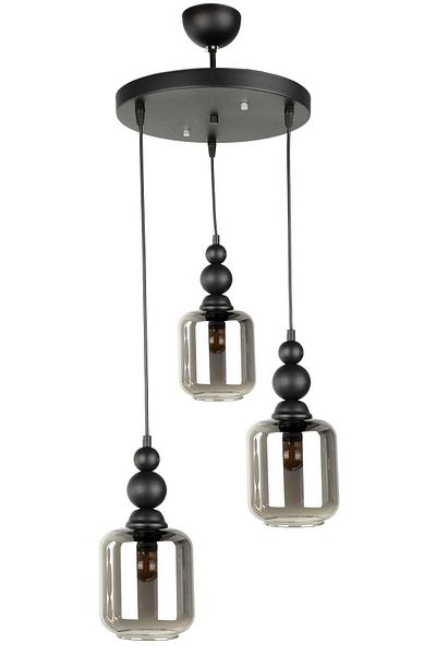 Begüsa Black Pond 3 Piece Chandelier Set
