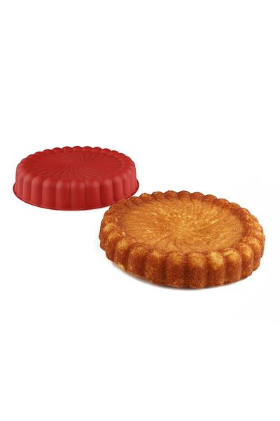 Evisimo Teflon Cake Pattern Red Line Pattern