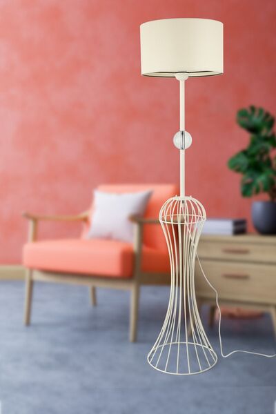 Begüsa Ezel Lambader Beyaz Krem Şapka