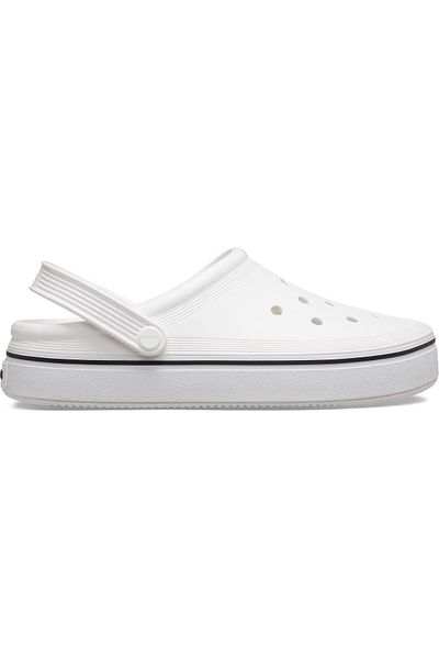 Crocs Unisex Off Court Clog Slippers208371-100 White