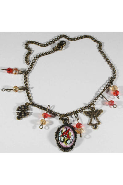 Çini Evi Spring Patterned Tile - Anklet Design