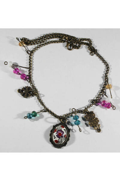 Çini Evi خلخال بلون القرنفل والبرقوق