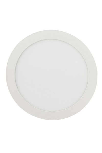 Begüsa Slim Led Panel 18w Round Flush Mounted White 6500 K