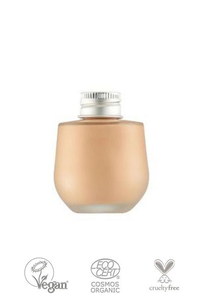baims Fluid Foundation Excellent Skin Refill Organic Vegan Foundation 30 Nude