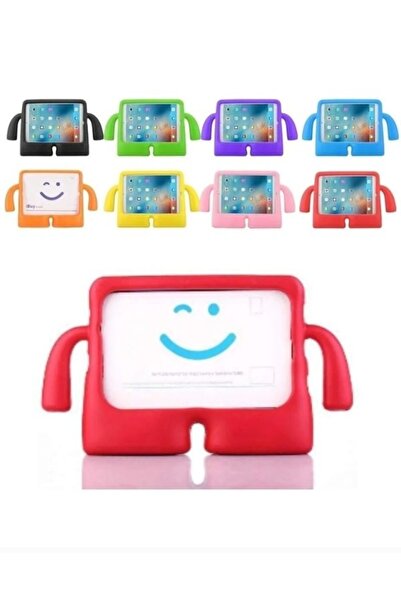 CoverCenter Samsung Galaxy Tab S9 Fe 10.9 - حافظة سيليكون ناعمة مع وظيفة الرموز التعبيرية للأطفال