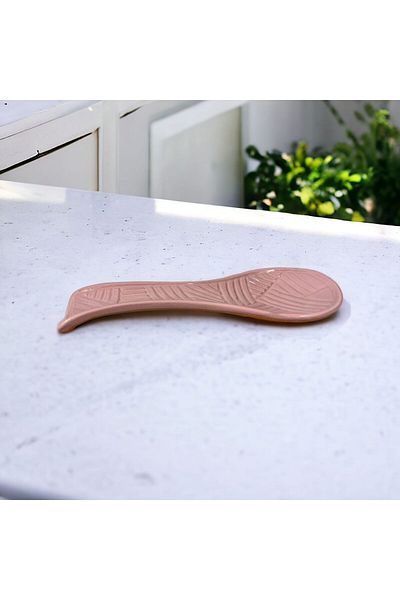 Viapot 23x9cm Pink Full Glazed Spoon Holder