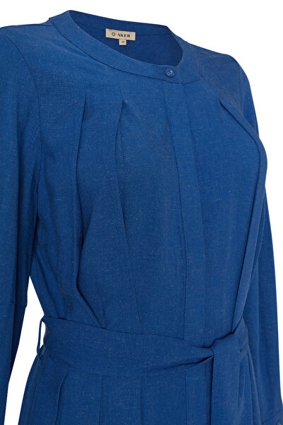 Aker Belden Kuşaklı Elbise