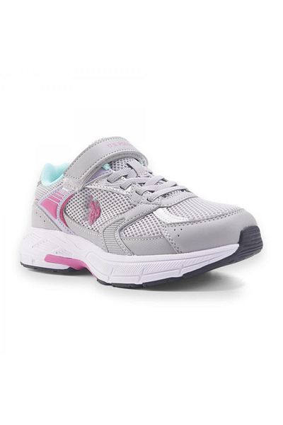 U.S. Polo Assn. BAZA. Polo 4M Felix Jr 4Fx Gri - Pantofi sport pentru copii