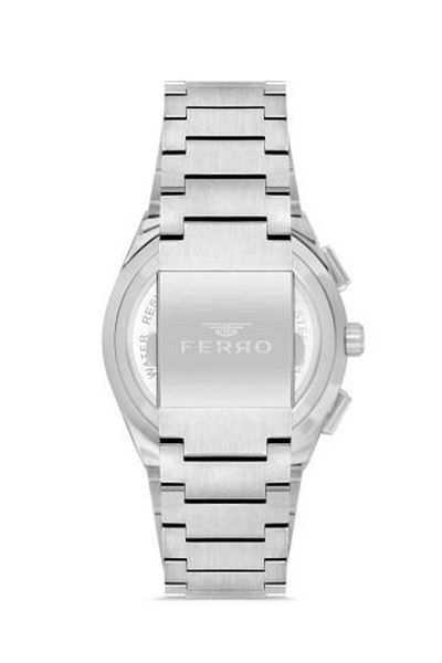 FERRO New Season Men's Wristwatch and Bracelet Gift - Green Case, Square-Round Design, Active Functions