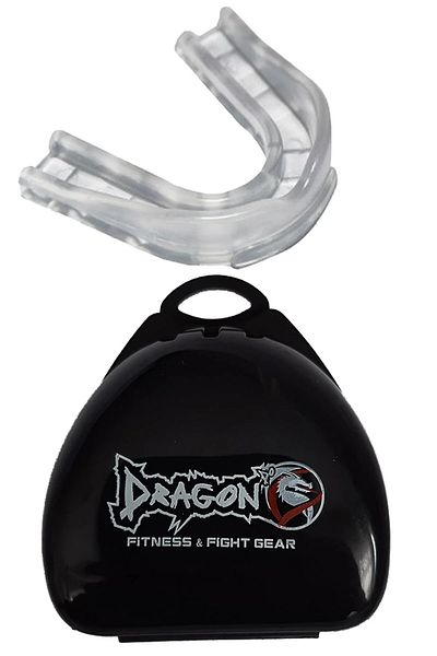 Dragondo Muay Thai Dragon Σετ 2 - Προστατευτικό στόματος και επίδεσμος πυγμαχίας, KickBoxing