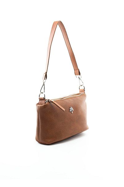 Jacquline IM378-8 Tan Shoulder Bag
