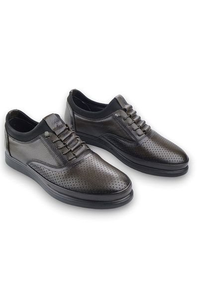 The Dortex Shoes Dortex Genuine Leather - Orthopedic Comfortable Men's Casual Shoes