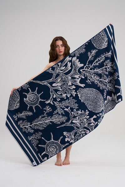 Homelover 100% bumbac - Sunset Glow Ethnic Prosop de plajă - Prosop de piscină - Prosop de plajă - 95x145cm