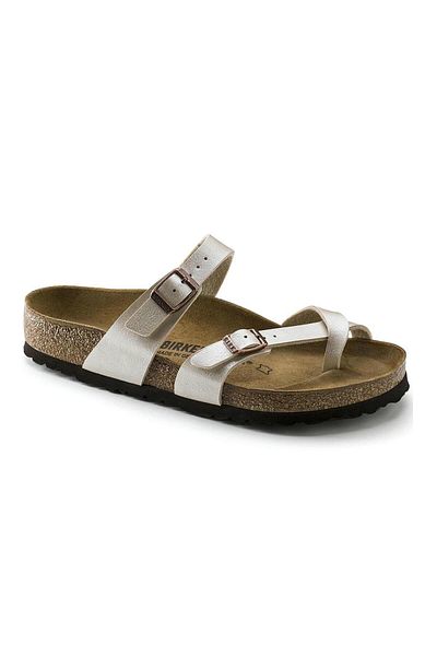 Birkenstock Mayari Bf Graceful - 71661 Pearl White Slippers