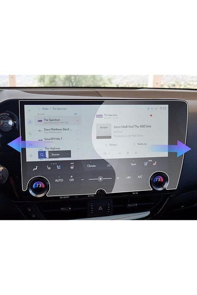 Engo Lexus NX 14 - Inch Matte Screen Protector, Multimedia Navigation