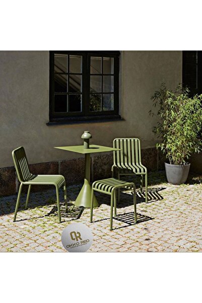 Alaylı Mobilya Koltuk Döşeme Sirius (4 ADET) Metal Bahçe Sandalyesi - Metal D...