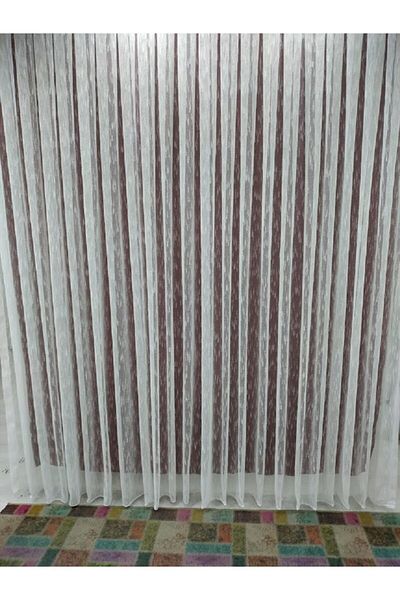 Perde Deposu Linen Tulle Curtain Rain Drop Does Not Like Iron Tulle Curtain 1 X 2 Sparse Pleated